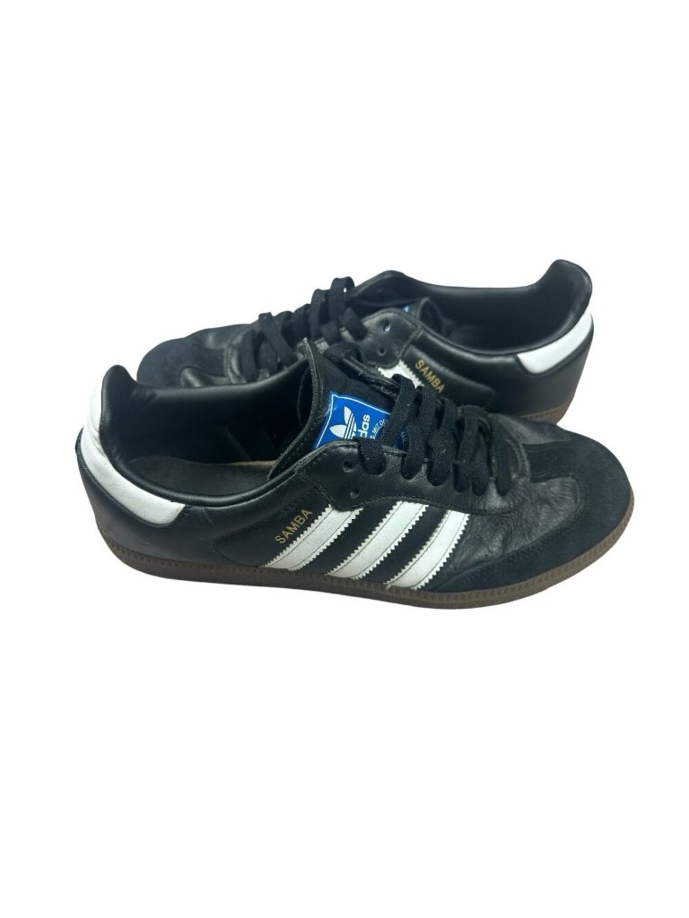 Adidas Samba OG Black White Gum Sole Mens Size 9.5 B75807